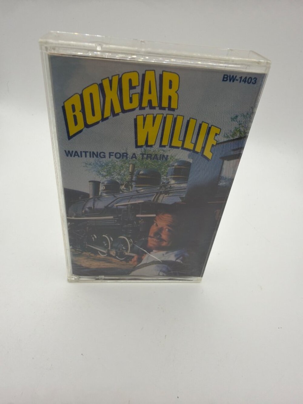 Boxcar Willie‎ Waiting For A Train Audio Cassette Tape BW-1403 Classic Country